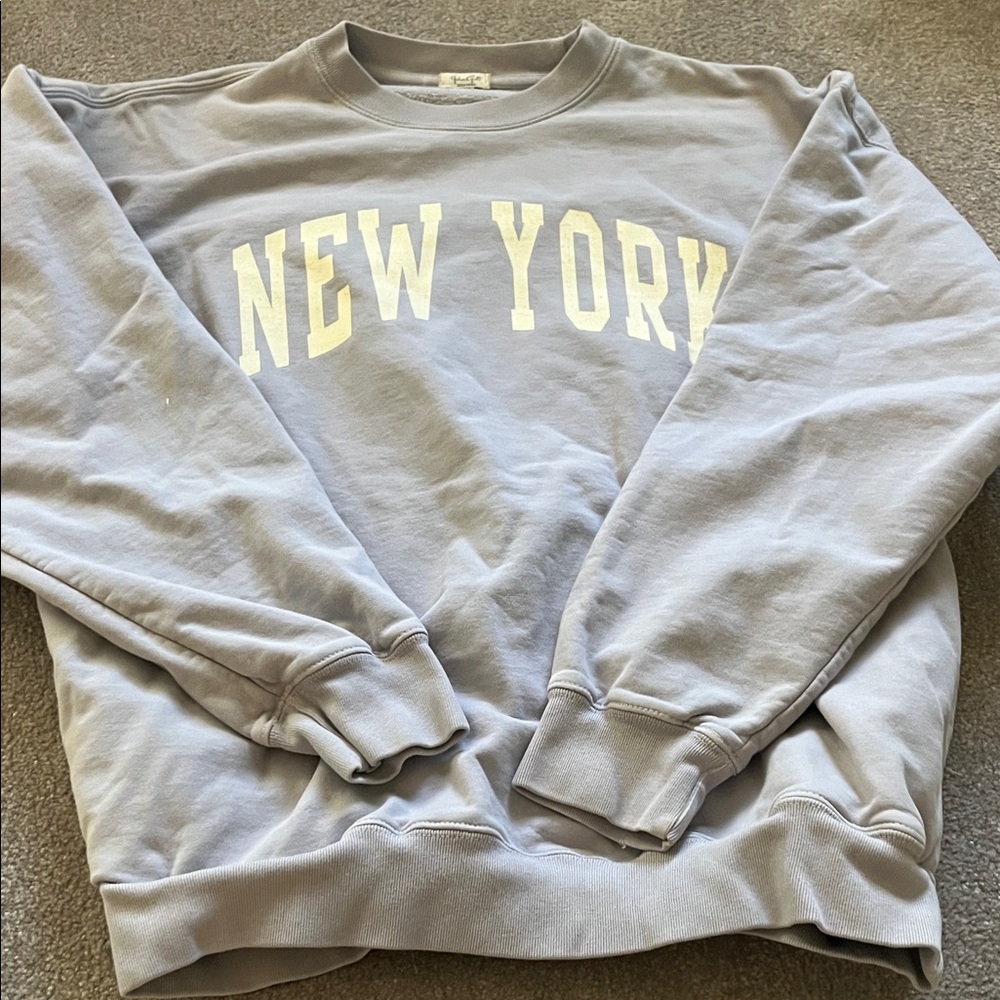 Gray Purplish New York Women’s Sweater
